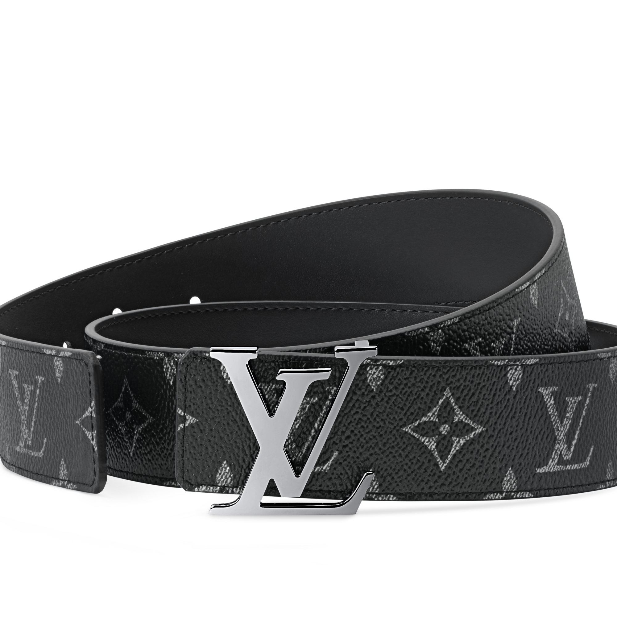 LV Initiales Monogram Chromatic 40mm Reversible Belt Monogram